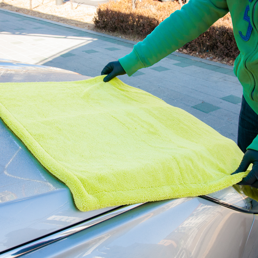 Purestar Duplex Drying Towel Lime L - 06
